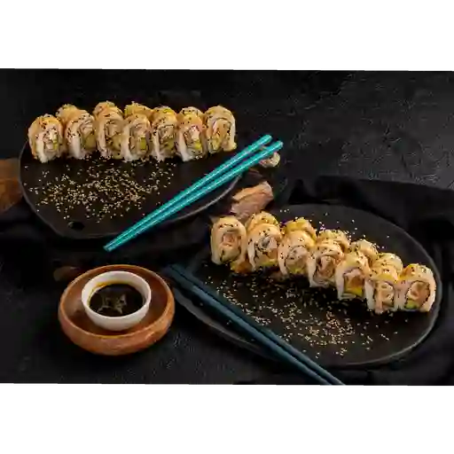 Promo salmon skin 2x1