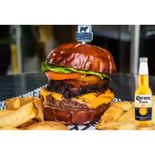 Combo Rappi Fest Smoky Sweet Burger + Corona 330 ml