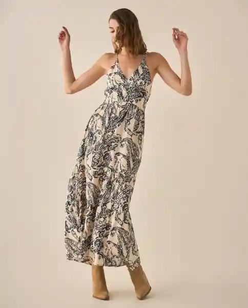 Vestido Azul Marinero Ultra Oscuro Talla L 693G009 Esprit