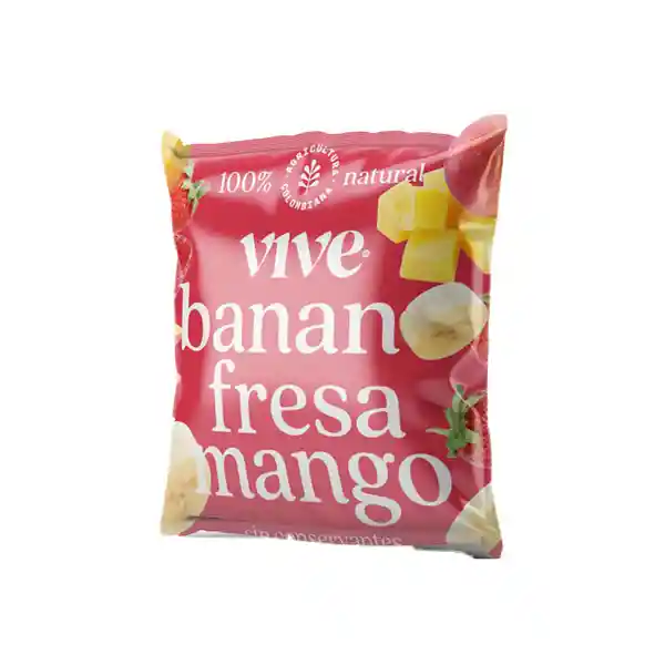 Mezcla Vive Banano Fresa Mango