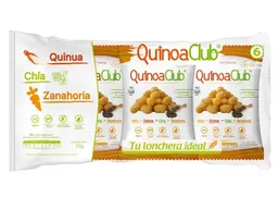 Quinoaclub Pasabocas con Maíz Quinua Zanahoria y Chía