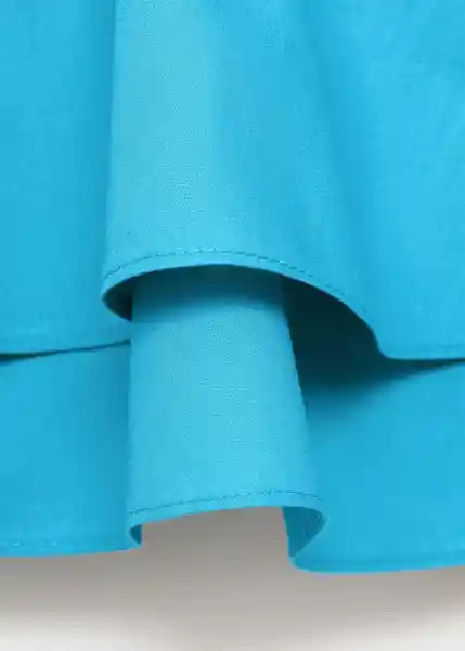Top Daiquiri Azul Talla S Mujer Mango