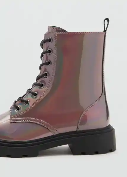 Botines Mary Granate Talla 33 Niñas Mango