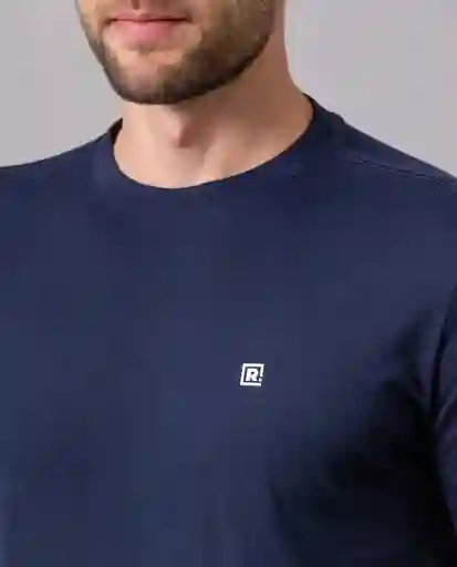 Camiseta Hombre Azul Talla L 34374 Rifle