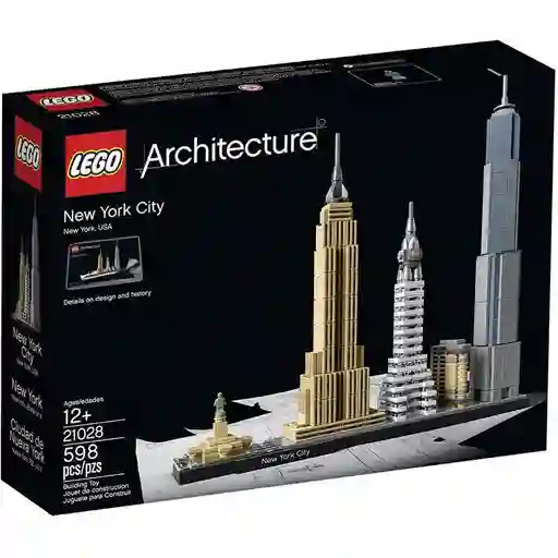 Lego Architecture Ciudad De Nueva York 12+ 289 U