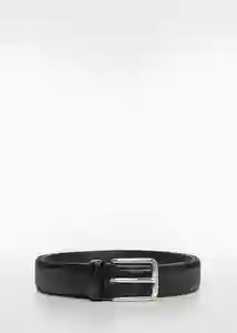 Cinturón Básico Negro Talla 90 Hombre Mango