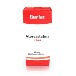 Atorvastatina Genfar (40 Mg)