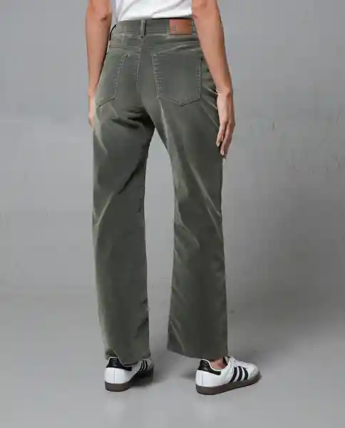 Pantalón Mujer Verde 14 262G006_VER176009 Rifle