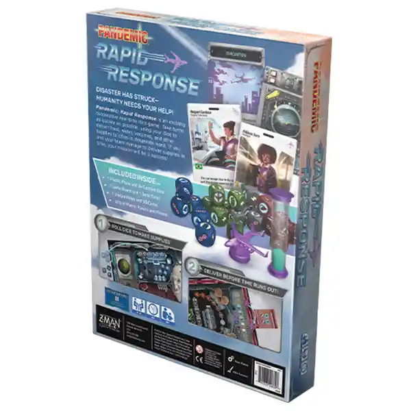 Asmodee Juego de Mesa Pandemic Rapid Response Inglés