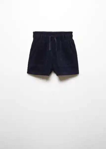 Short Mar Navy Talla 12 Niña Mango