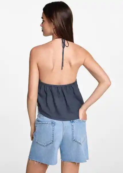 Top Meryr Navy Talla 23 Niñas Mango