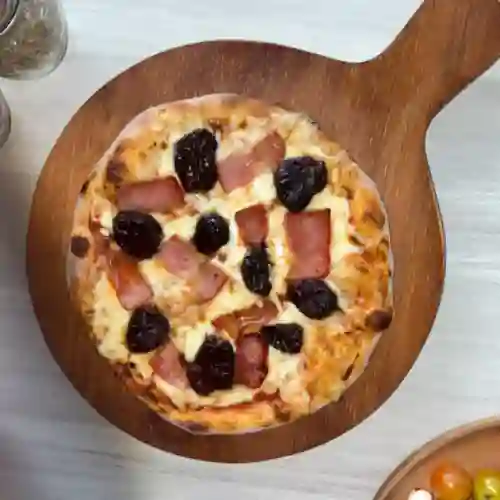 Pizza Bacon Ciruela