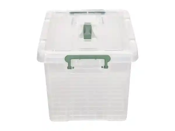 Caja Con Tapa Plástica M Casaideas