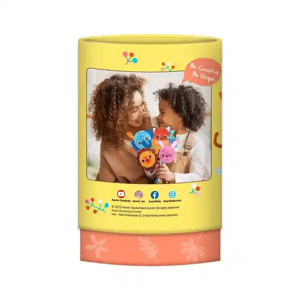 Kit Pom Pom Ramo de Animales Bouquet Avenir