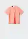 Camiseta Polo Hanoi4 Pomelo Talla 06 Niños Mango