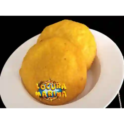 Porcion de Dos Arepas de Huevo