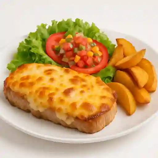 Lomo de Cerdo Gratinado