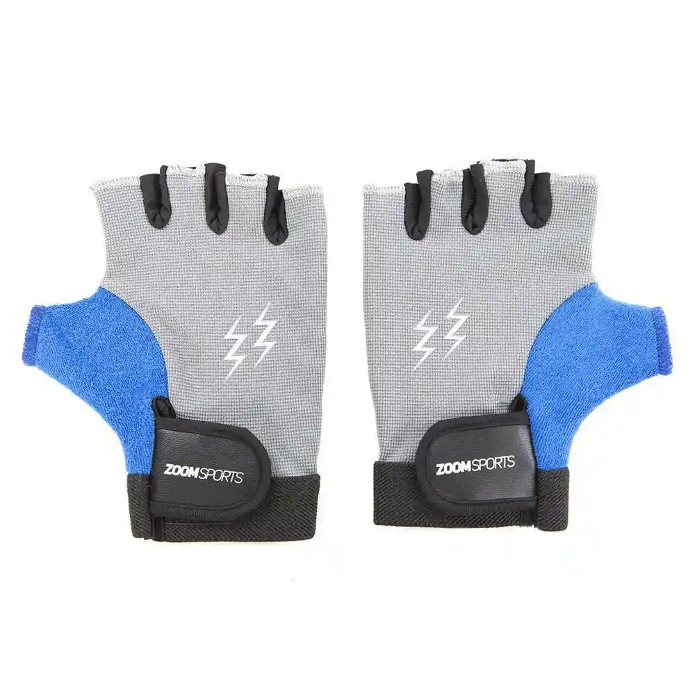 Zoom Guantes Entrenamiento Blue Talla L ZG3696