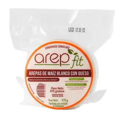 Arepa Arepfit Maiz Blanco Con Queso 675 g