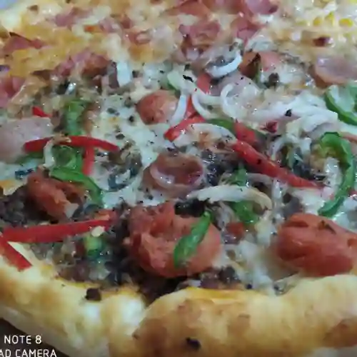 Pizza Extralarge Familiar Mexicana