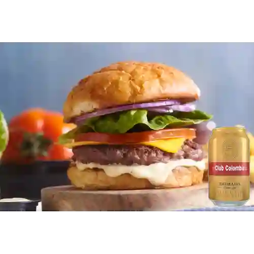 Combo Frencheese Clásica + Club col. Dorada Lta 330ml
