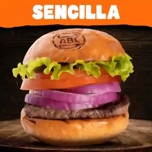 Hamburguesa Sencilla