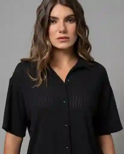Camisa Mujer Negro Talla S 212G000 Rifle