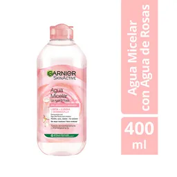 Agua Micelar Garnier con Agua de Rosas 400 ml