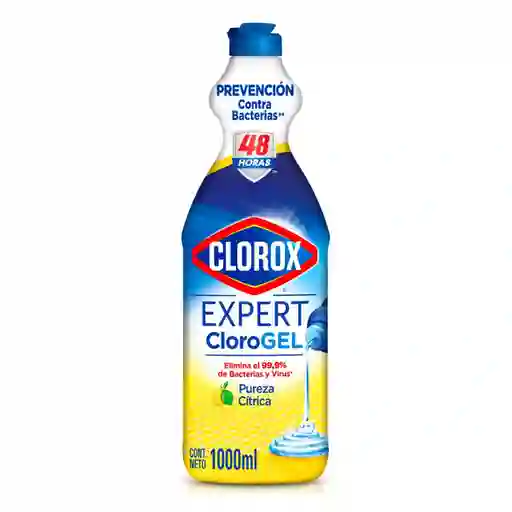 Blanqueador en Gel Clorox Pureza Cítrica 1 lt