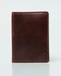 Porta Pasaporte Leather Goods Café Castaño Oscuro Chevignon
