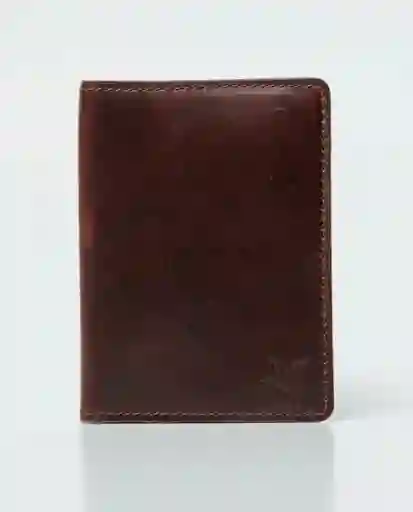 Porta Pasaporte Leather Goods Café Castaño Oscuro Chevignon