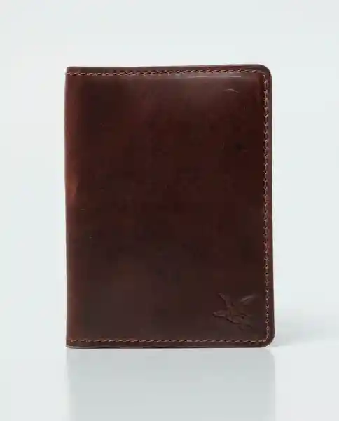 Porta Pasaporte Leather Goods Café Castaño Oscuro Chevignon