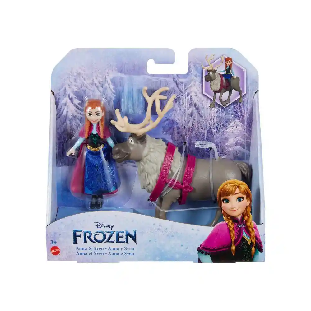 Muñeca Fashion Anna Y Sven Disney Frozen