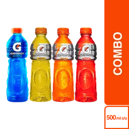 Combo Gatorade Moraazul + Maracuya + Mandarina + Tropicales