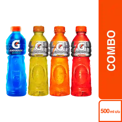 Combo Gatorade Moraazul + Maracuya + Mandarina + Tropicales