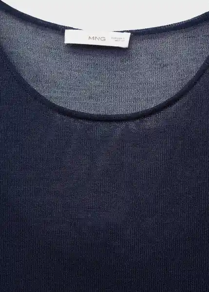 Vestido Choco2 Navy Talla 19 Teen Niñas Mango