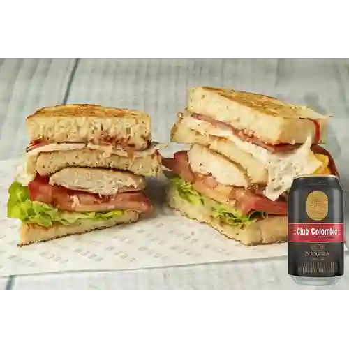 Combo Club (Sandwich) +  Club col. Negra Lta 330ml