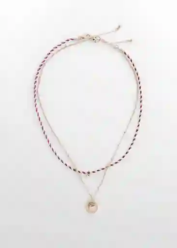 Collar Parker Oro Talla 99 Mango Teen Girl Mango