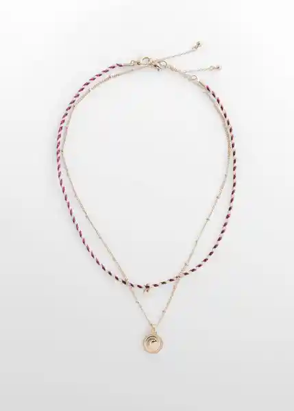 Collar Parker Oro Talla 99 Mango Teen Girl Mango