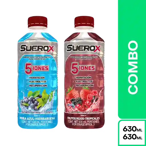 Combo Suerox Mora Azul + Frutos Rojos