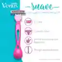 GILLETTE Venus Suave Cuchilla de Afeitar Mujer Depilación Coporal al Ras Máquina de Afeitar Mujer 6 Uds