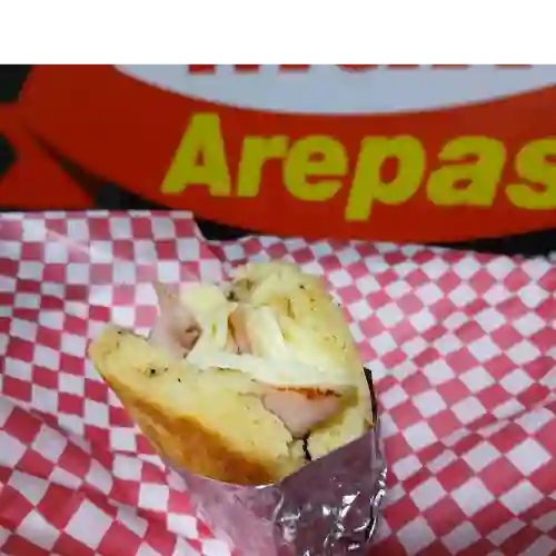 Arepa Jamón y Queso