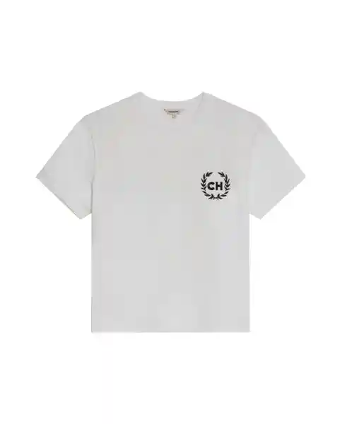 Camiseta Graphic Femenino Crudo Pristino Claro Talla M Chevignon
