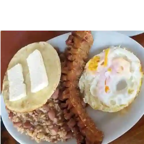 Desayuno con Calentado