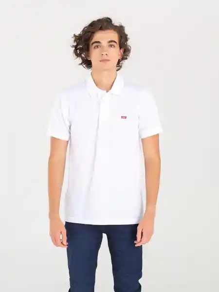 Levi's Camiseta Polo Classic Hombre Blanco Talla S