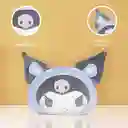 Cojín Con Forma de Cabeza Kuromi Serie Sanrio Miniso