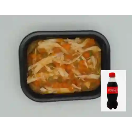 Combo Pollo y Verduras + Coca - Cola 250ml