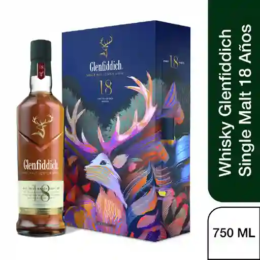 Glenfiddich Pack Whisky 18YO + Gift de Licorera