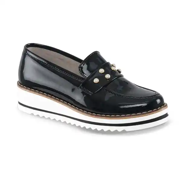 Croydon Mocasines Anyelin Mujer Negro Talla 36