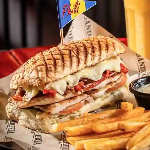 Sándwich philadelphia